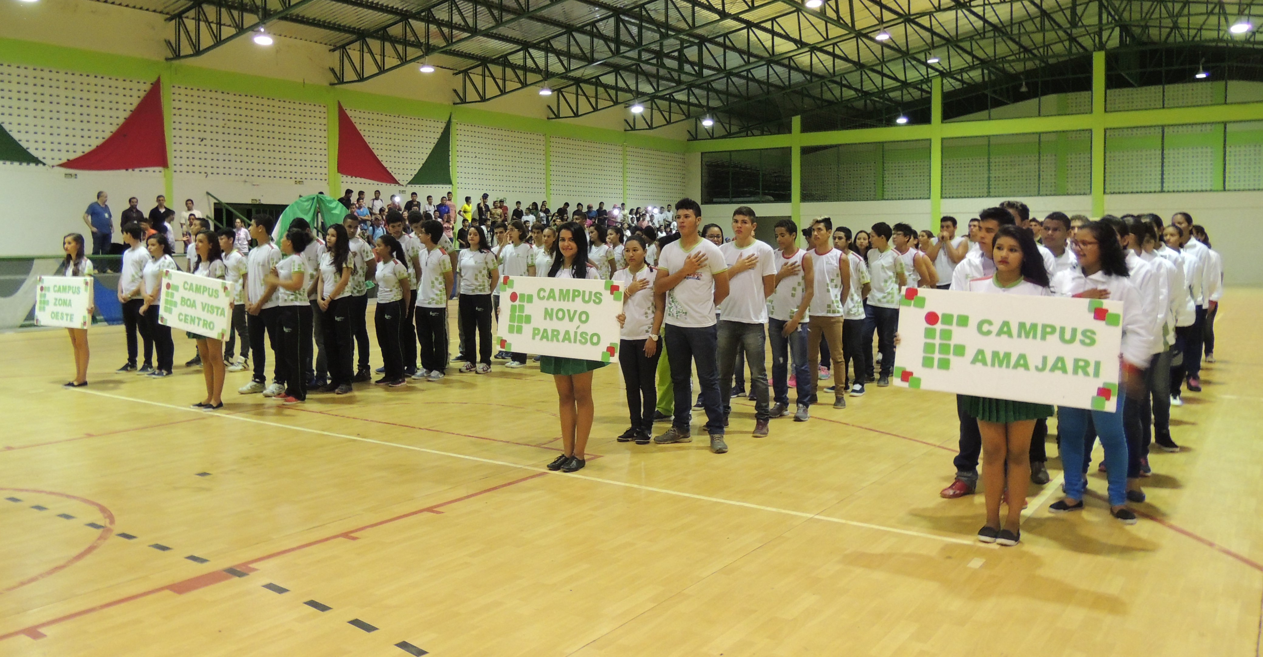 Amajari recebe alunos do IFRR para última etapa dos Jogos Intercampi 2017