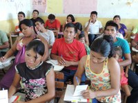 Comunidades indígenas com polo da EaD do Campus Amajari recebem visita