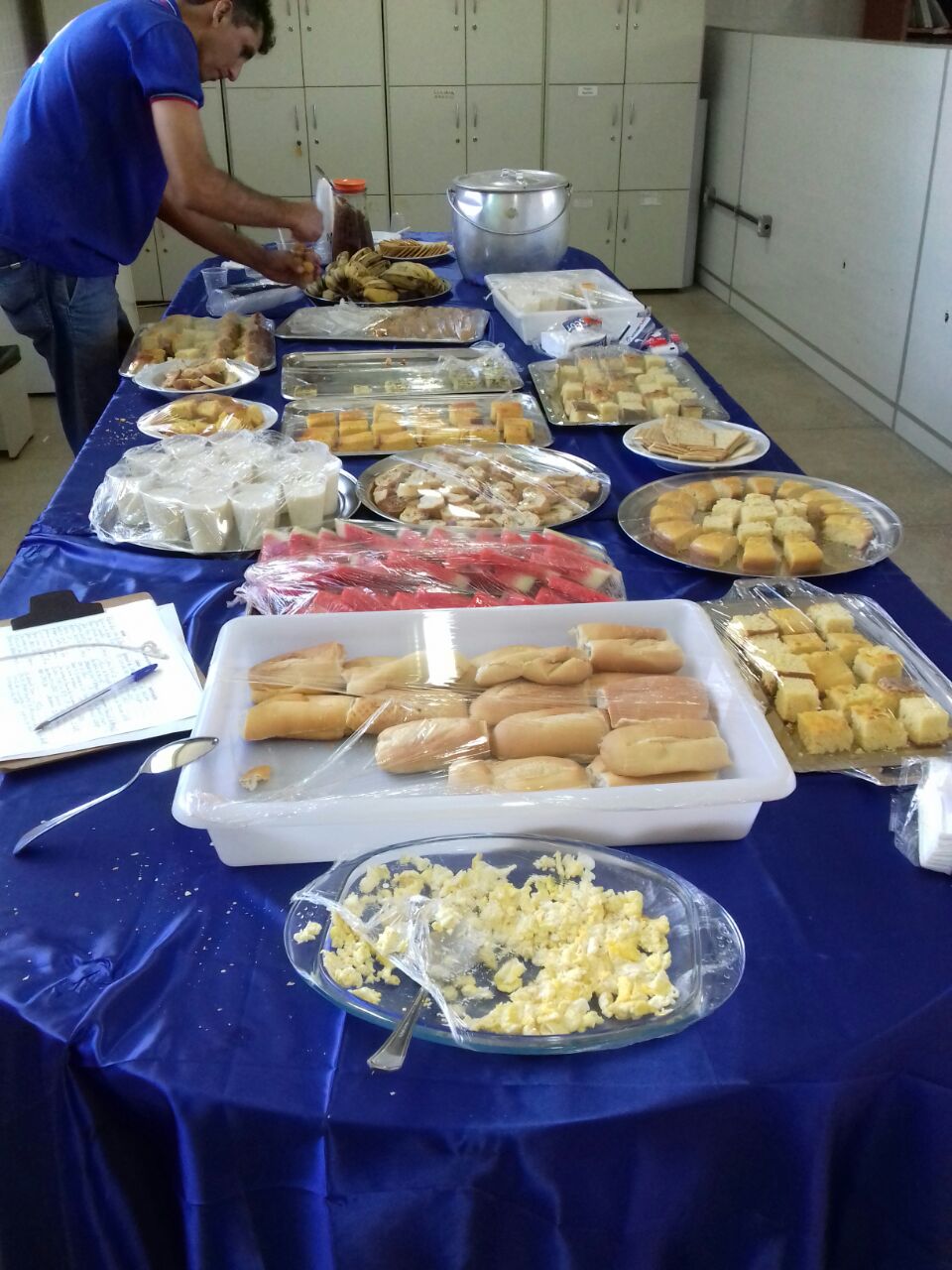 Lanche especial é servido durante dois dias do Fórum de Integração 