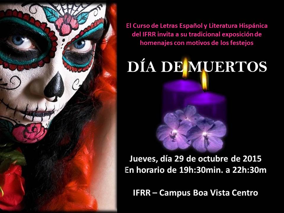 Acadêmicos de Letras-Espanhol realizarão "El dia de los muertos"