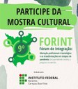    Inscrições para a Mostra Cultural do 9.º Forint seguem até 17 de novembro