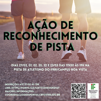 Inscrições para reconhecimento de pista encerram-se nesta terça-feira, 28