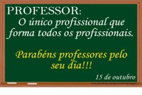 Mensagem ao Dia do Professor