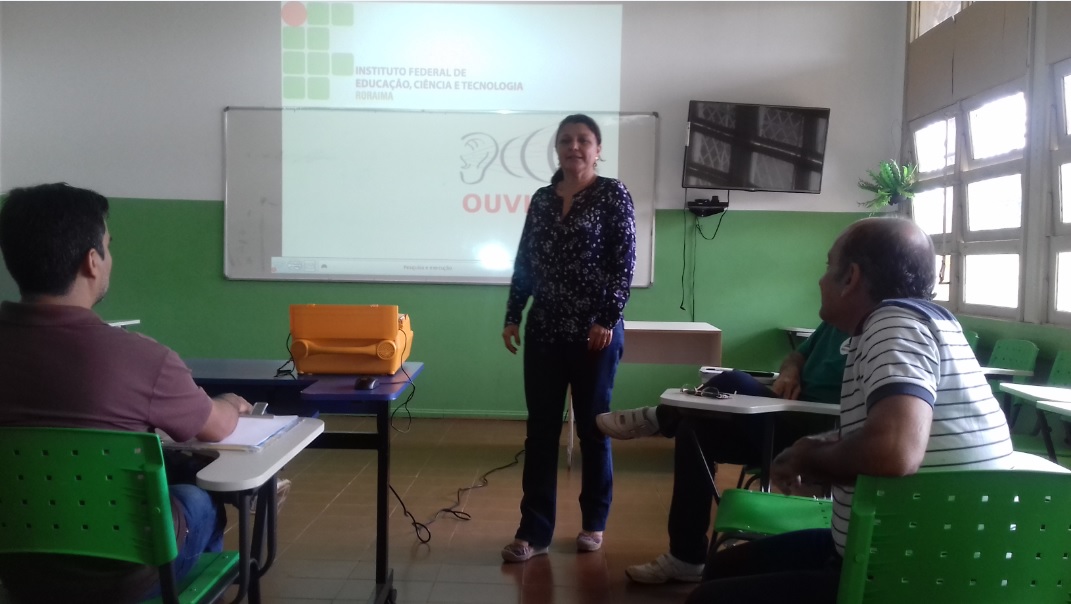 Campus Avançado do Bonfim recebe visita técnica da ouvidora do IFRR