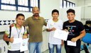 Alunos do CNP recebem premiação do concurso que escolheu a logotipo do NEPEAGRO