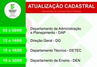 Atualização Cadastral 2017. 