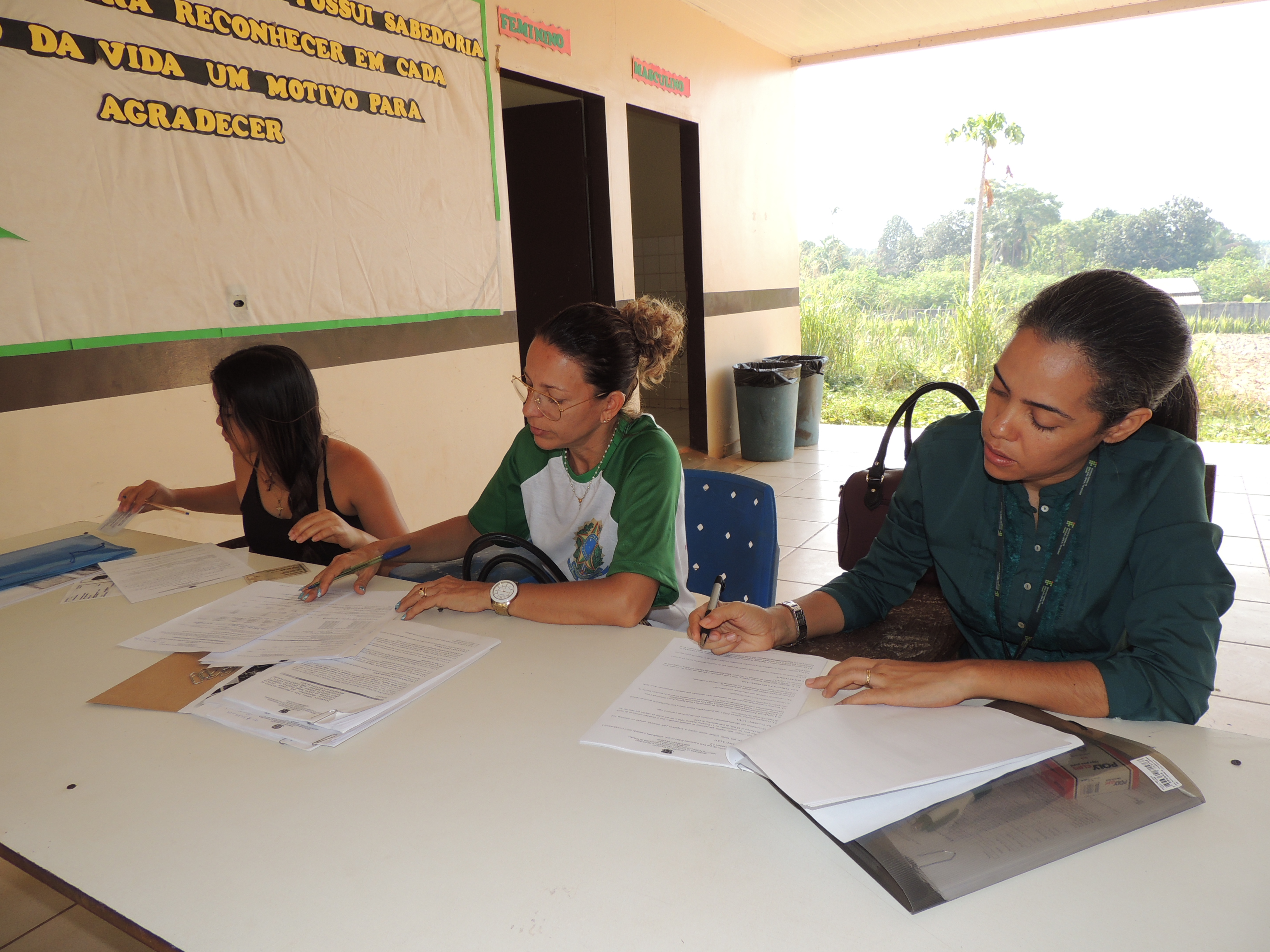 Campus Novo Paraíso realiza inscrições in loco para cursos técnicos integrados ao ensino médio.