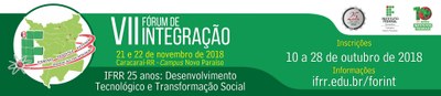 Banner - Fórum de Integração