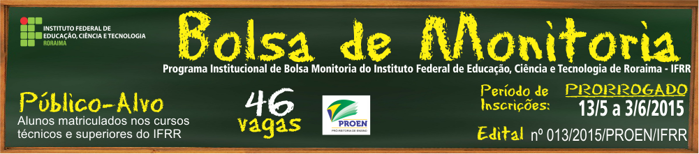 banner bolsa monitoria proen