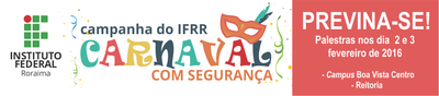 Banner prevenção carnaval 2016