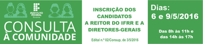 Eleições inscrição de candidatos 