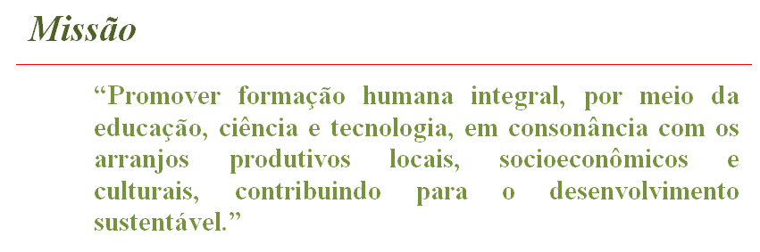 Missão do IFRR 2019-2023