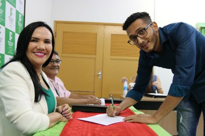 Professor Antonio Skendall,  egresso da instituição, foi lotado no Campus Amajari