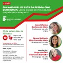 Dia Nacional de Luta da Pessoa com Deficiência terá  live do IFRR para discutir políticas públicas de inclusão