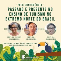 DIA NACIONAL DO TURISMO – IFRR promove webconferência no dia 7 de maio 