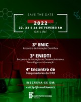 IFRR – Multievento de pesquisa, tecnologia e inovação começa na próxima terça-feira, 22