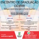 IFRR realiza Encontro de Graduação na próxima semana