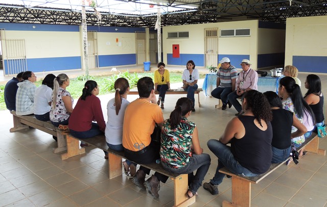 Equipe do IFRR visita polos de Educação a Distância no Uiramutã e em Normandia 