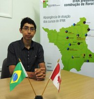 Estudante do IFRR é selecionado para programa de bolsa de estudos no Canadá