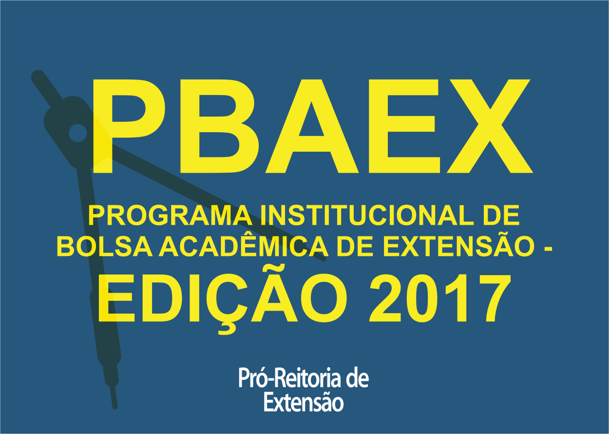 Retificado edital do Programa Institucional de Bolsa Acadêmica de Extensão para 2017